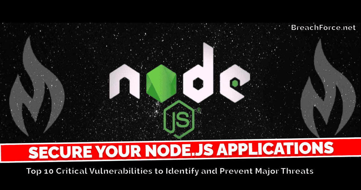 Secure Your Node.js Applications from Security Vulnerabilities